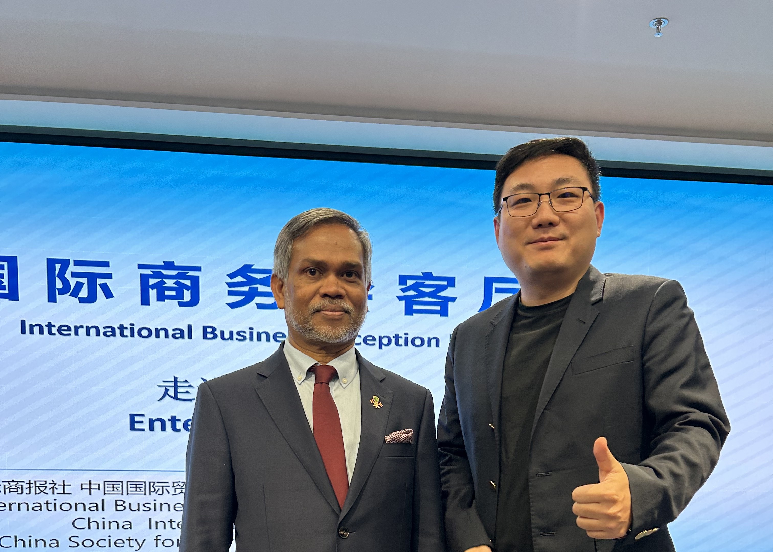 H.E. Dr. Fazeel Najeeb, Ambassador of the Maldives to China